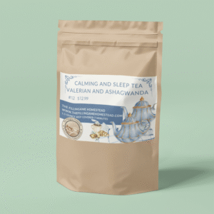 Ashwaganha & Valerian Root Calming Tea